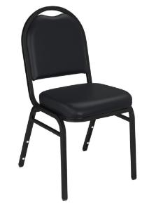 Series Premium Vinyl Upholstered Stack Chair