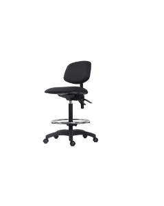 VWR® vinyl laboratory chair, high bench height