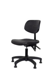 VWR® polyurethane laboratory chair, desk height