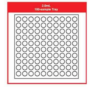 100-Position sample tray for series 200 autosampler