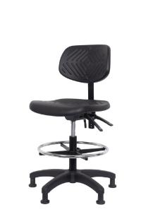 VWR® polyurethane laboratory chair, high bench height