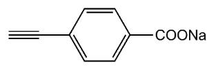 4-Ethynyl-benzoic acid sodium salt 97%