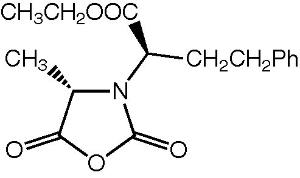 (S)-Ethyl-2-((S)-4-methyl-2,5-dioxooxazolidin-3-yl)-4-phenylbutanoate 98%