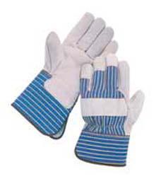 Select Shoulder Split Leather Palm Gloves with 4" Gauntlet Cuff Wells Lamont