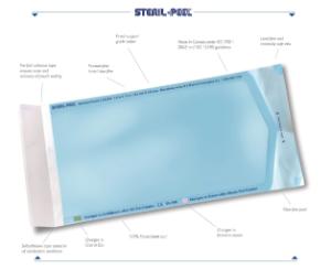 Steril-Peel® Self-Seal Sterilization Pouches, GS Medical Packaging