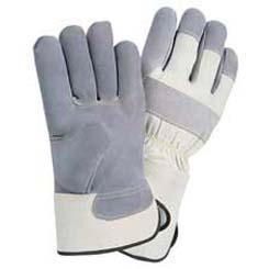 Kevlar Sewn Leather Palm Gloves with Gauntlet Cuff Wells Lamont