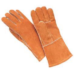 Premium Double-Tanned Heavy-Split Cowhide Welder's Gloves Wells Lamont