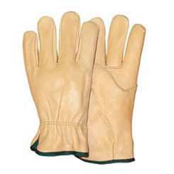 Grain Leather Driver Gloves Wraparound Index Finger Wells Lamont