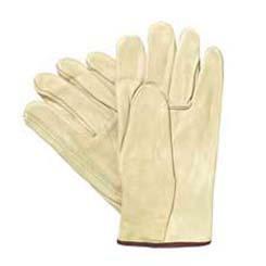 Bronze Solution Grain Leather Driver Gloves Wells Lamont