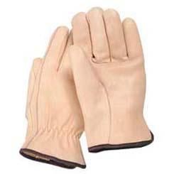 Silver Solution Grain Leather Driver Gloves Wells Lamont