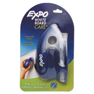 EXPO® Dry Erase Precision Point Eraser with Replaceable Pad, Essendant