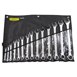 Combination Wrench Sets, 14 Piece, Stanley