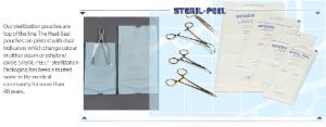 STERIL-PEEL™ Heat Seal Pouches, GS Medical Packaging