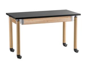 SLT-AH-Series Table with Book Compartments