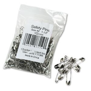 Charles Leonard® Safety Pins, Essendant