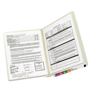 Smead® Extra-Heavy Recycled Pressboard End Tab Folders