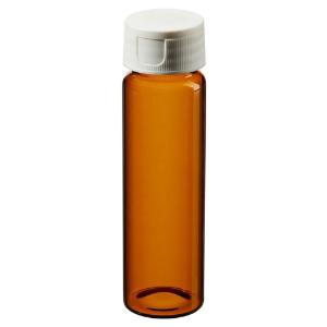 Amber clean snap vials with 0.125 in. Septa
