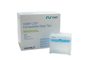 VWR® LTS compatible pipet tips, racked, filtered, sterile, 100 - 1000 µl, with box