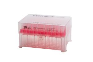 VWR® LTS compatible pipet tips, reload, non-filtered, sterile, 0.1 - 20 µl