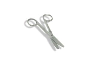 VWR curved dissecting scissors