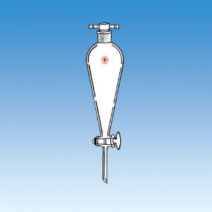 Separatory Funnel with Glass Stopcock and PTFE Stopper, Ace Glass Incorporated