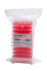 VWR® LTS compatible pipet tips, reload, non-filtered, sterile, 0.1 - 20 µl, package