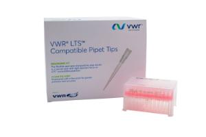 VWR® LTS compatible pipet tips, non-racked, non-filtered, sterile, 0.1 - 20 µl, with box