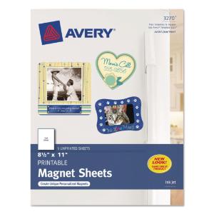 Avery® Personal Creations™ Inkjet Magnet Sheets