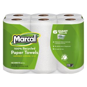 Marcal® Small Steps™ Premium Recycled Giant Roll Towels, Essendant