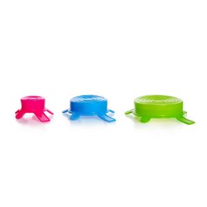 Lid silicone for beaker, 3 different colors