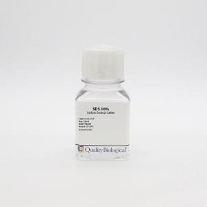 Sodium dodecyl sulfate (SDS) 10% in aqueous solution, sterile filtered