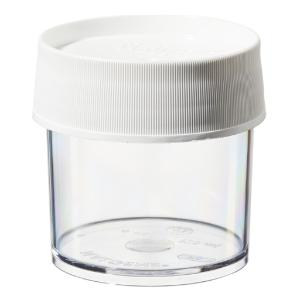 Jars, wide mouth, with screw cap, 125 ml