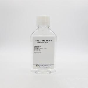 TBS 10X Buffer Solution, pH 7.4, Quality Biological