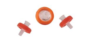 Orange PTFE (Hydrophobic) Syringe Filters
