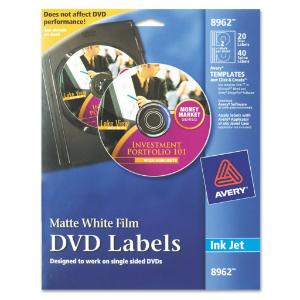 DVD Labels, Avery