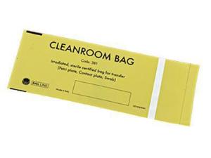 Cleanroom bag for sterile transport of media plates
