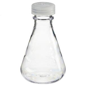 Polycarbonate erlenmeyer flasks with closure