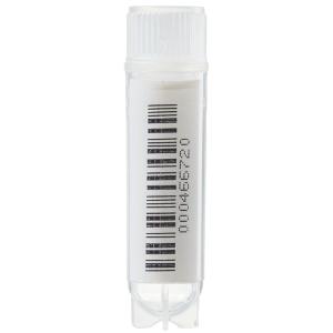 Linear barcoded tubes