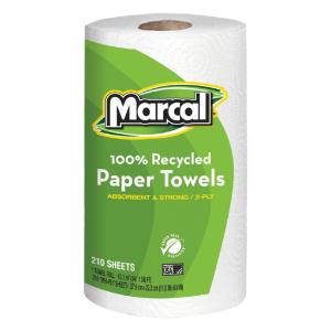 Small Steps® 100% Premium Recycled Roll Towels, Marcal®