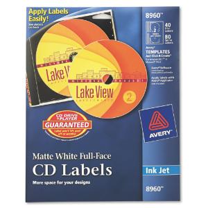 Full-Face CD Labels, Essendant