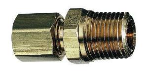 Adapter Fittings, Compression to NPT(M), Brass