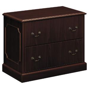 Two-drawer lateral file