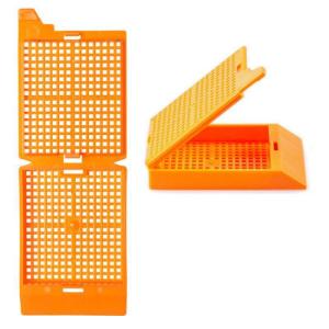 Unisette biopsy cassette, orange