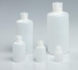 Nalgene® Economy Bottles, High-Density Polyethylene, Narrow Mouth, Thermo Scientific