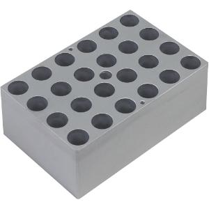 Block for 24x5ml tubes tall for dry baths(DBA01-h)