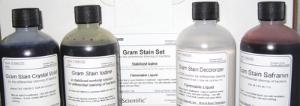 Gram color staining kit stabilized