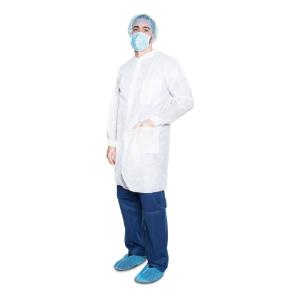 Lab coat without pocket white S 4