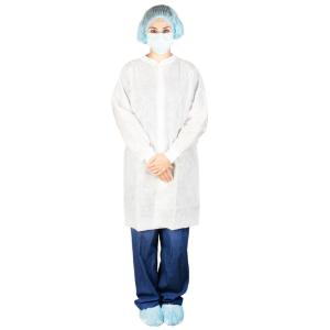 Lab coat without pocket white S