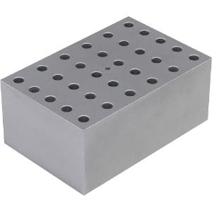 Block for 30x6mm tubes for dry baths (DBA23)