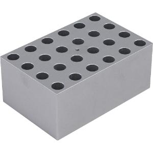 Block for 24x10mm tubes for dry baths (DBA24)